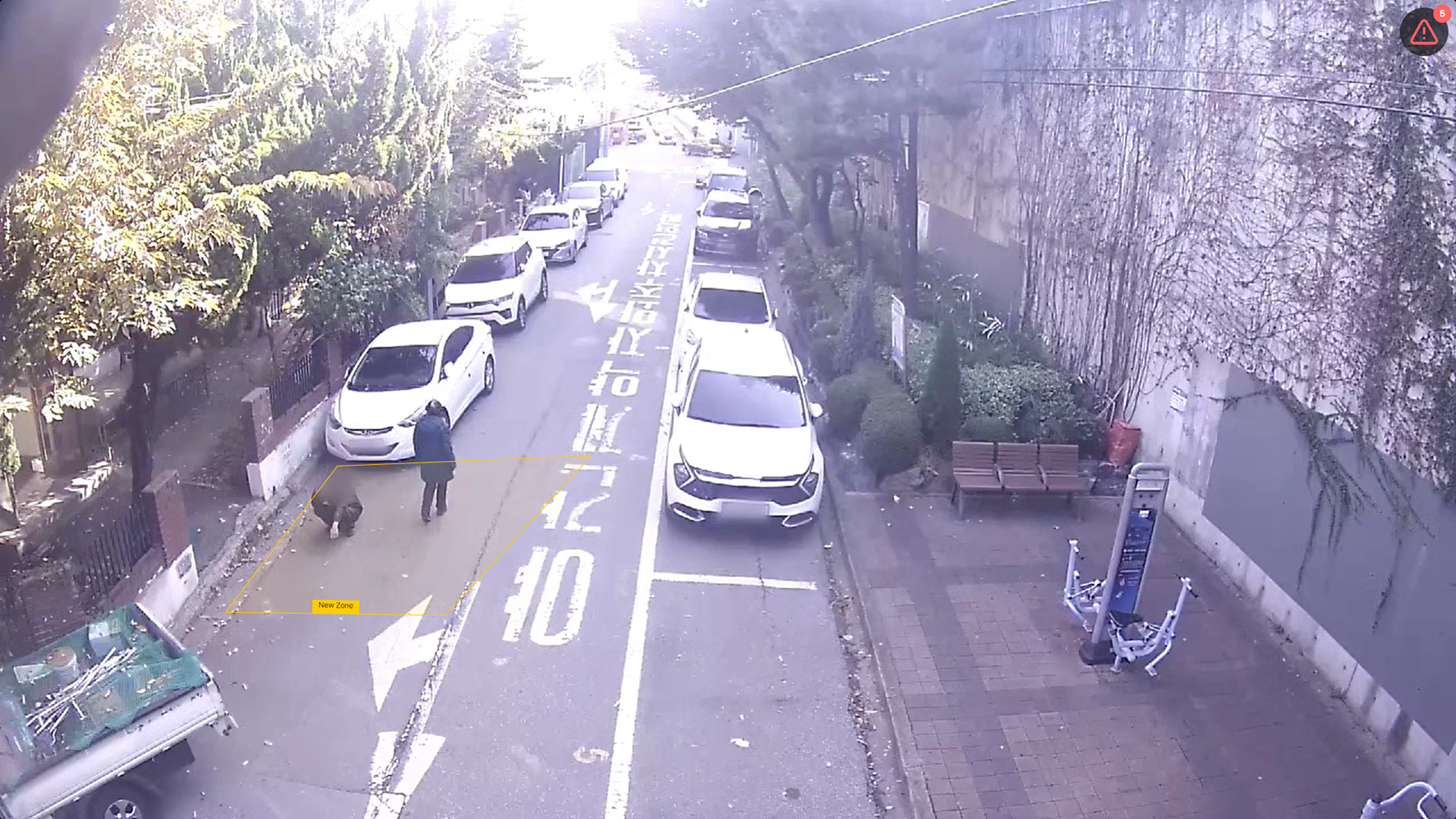 그림 2-4. 최신 이벤트 목록